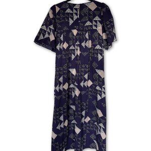 Madewell | Square Neck Dress In Patchwork Quilt - Size M